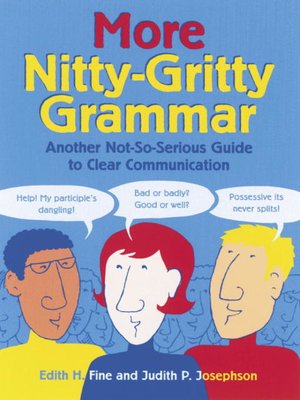cover image of More Nitty-Gritty Grammar